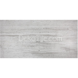 12 x 24 - Athens Silver Cream Limestone Polished - DEKO Tile