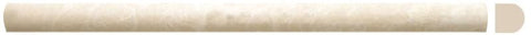 Botticino 3/4" X 12" Bullnose Trim - Honed - DEKO Tile