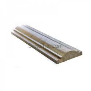 2 3/4 x 12 Honed Cappuccino Marble Arch Molding - DEKO Tile