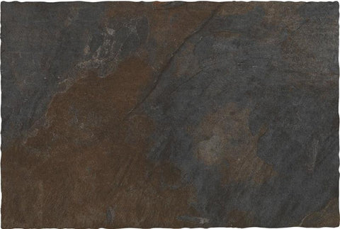 16" X 24" X 3/4" Tumbled Edge Porcelain Paver - Grey Slate - DEKO Tile