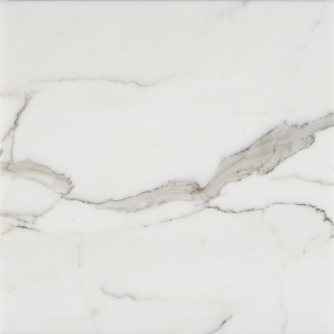 12 x 12 Honed Italian Calacatta Gold Marble Tile - Extra Premium - DEKO Tile
