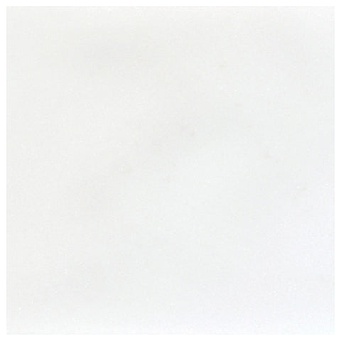 12 x 12 Polished Greek Thassos White SELECT Marble Tile - DEKO Tile