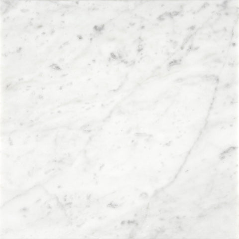 18 x 18 Honed Italian Bianco Carrara Tile  - DEKO Tile - 1