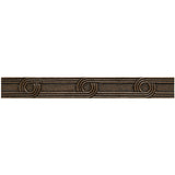 1 x 8 Circles Decorative Metal Liner - Bronze - DEKO Tile