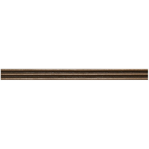 1 x 12 Threads Decorative Metal Liner - Bronze - DEKO Tile