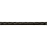1 x 12 Weave Decorative Metal Liner - Wrought Iron - DEKO Tile