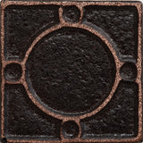 1 x 1 Threads Decorative Metal Insert - Antique Bronze - DEKO Tile