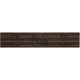 2 1/4 x 12 Circles Decorative Metal Liner - Bronze - DEKO Tile