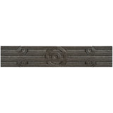 2 1/4 x 12 Circles Decorative Metal Liner - Pewter - DEKO Tile