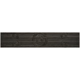 2 1/4 x 12 Circles Decorative Metal Liner - Wrougth Iron - DEKO Tile
