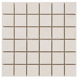2 x 2 Champagne Limra Limestone Honed Mosaic Tile - DEKO Tile