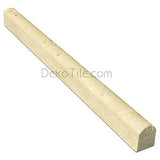 Ivory Classic Travertine Bullnose Trim - DEKO Tile