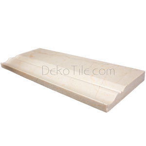 Crema Marfil Polished Baseboard - 4 3/4 - DEKO Tile