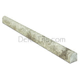 Silver Travertine Bullnose Trim - DEKO Tile