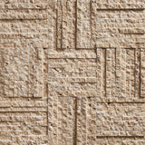 3/8"X4" Designer Mosaic in Noce Travertine - Split Face - DEKO Tile