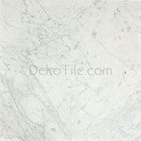 12 x 12 Polished Italian Bianco Carrara Tile - DEKO Tile