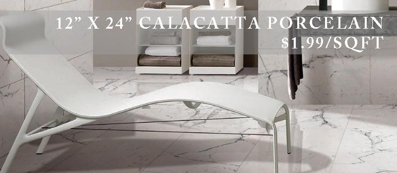 Calacatta Porcelain 12x24